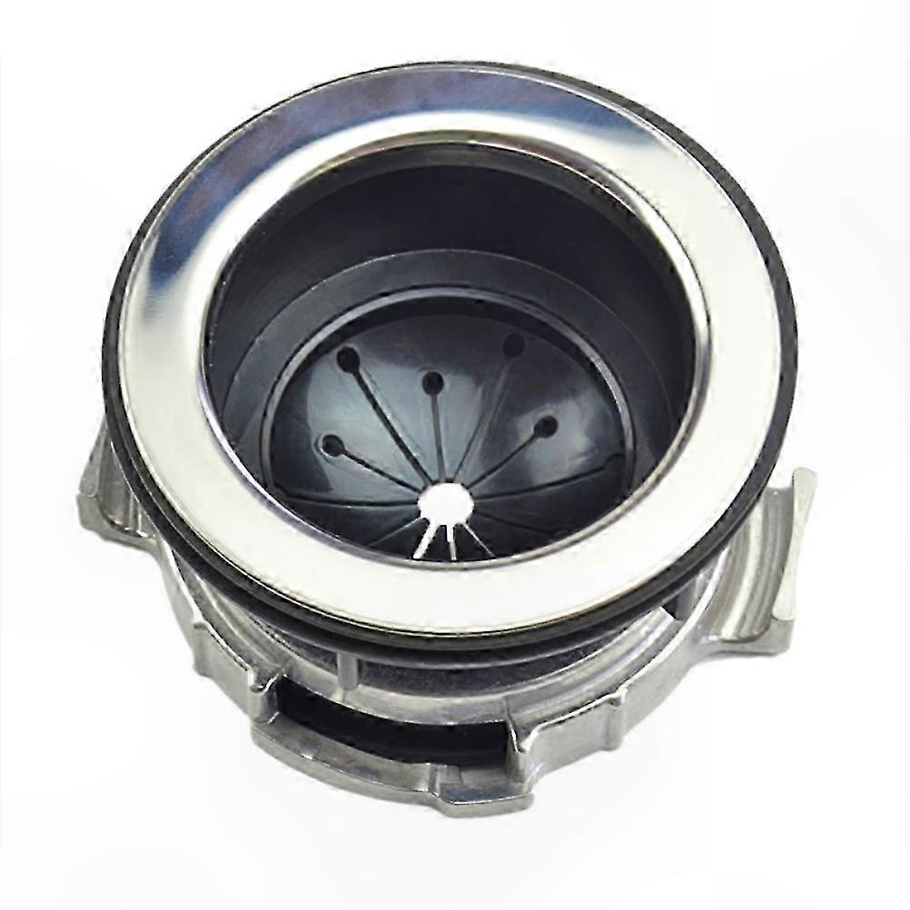 Black Replacement Flange and Lock Nut for Kitchen Sink Drain, 11x11x9cm, 1 Set