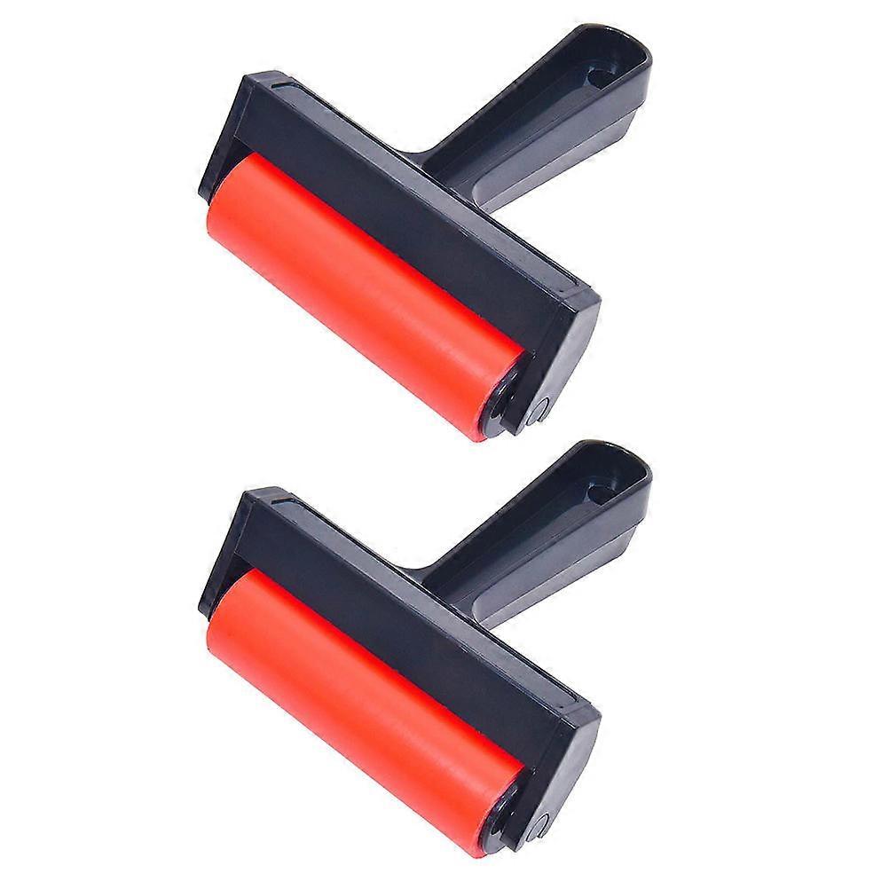 Plastic Printmaking Rollers for Ink Application 4Pcs Painting Tools