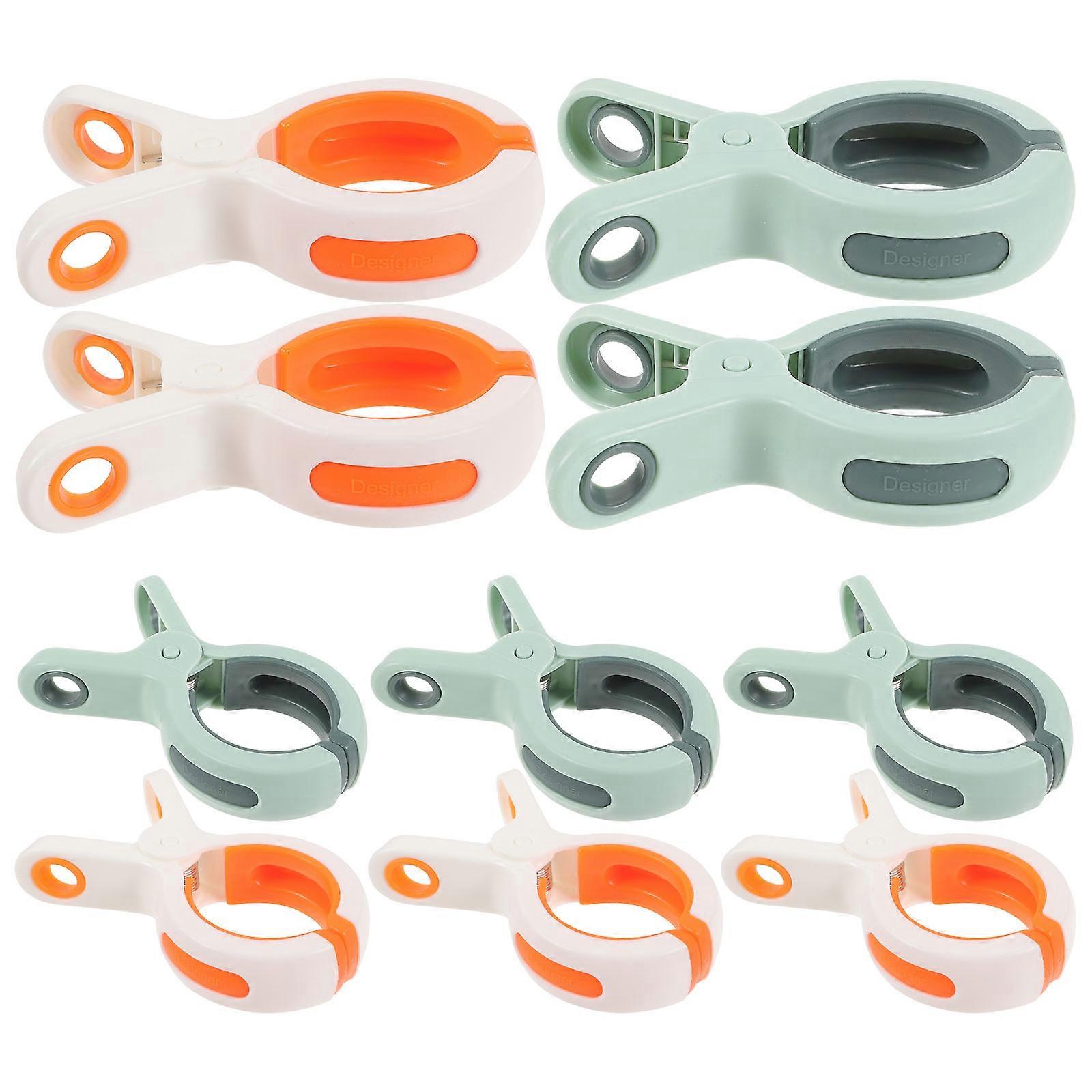 Beach Towel Holders Plastic Quilt Clips for 30Pcs Assorted Colors