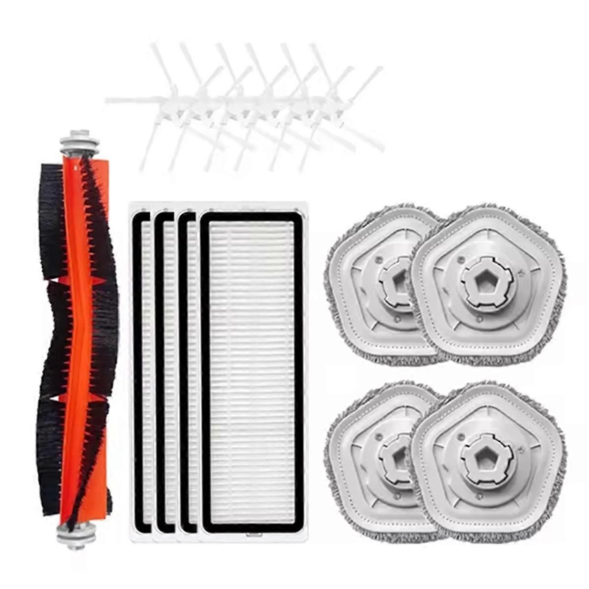 For Bot W10 /W10 PRO HEPA Filter Main Side Brush Mop Cloth pad