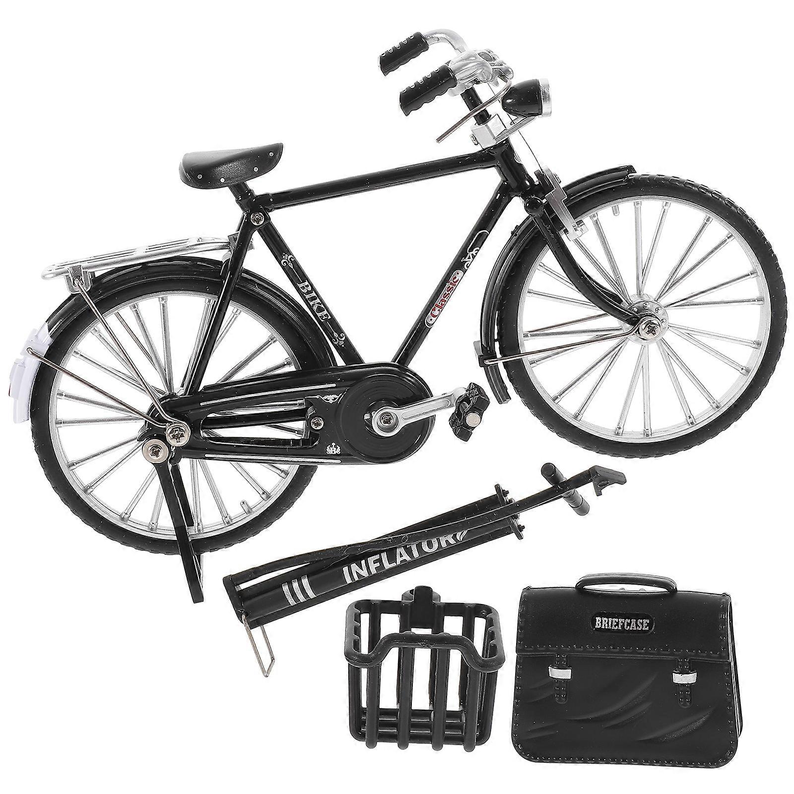 Alloy Bike Model Miniature Bike Modeling Models for Decoration 3Sets