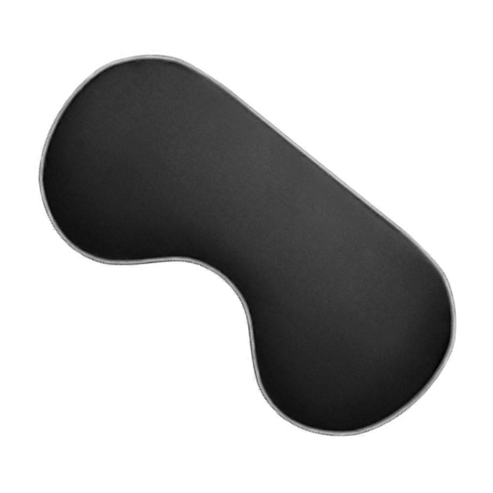 Cool Eye Mask For Human Eyes Black 23x12cm Relaxation Rectangular Shape 3Pcs