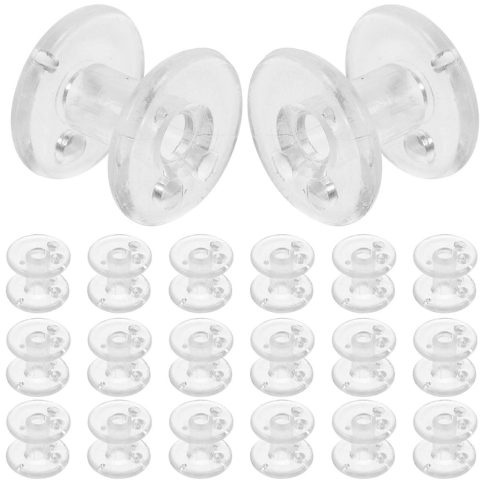 Pleated Shade Blind Tensioner Curtain Accessories For Homeowners 1.7X1.7X1.4CM Transparent Blind Fixing 80Pcs