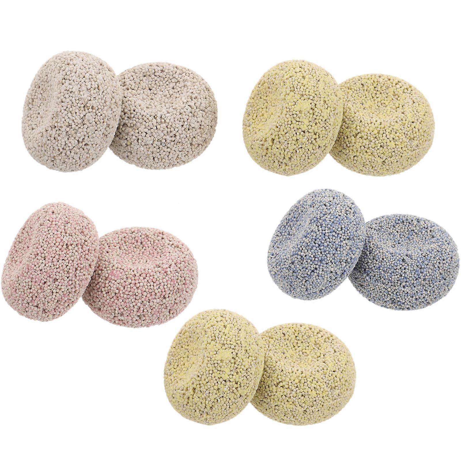 20 Pcs Reusable Fish Tank Filter Media Balls Household Use Easy Cleaning Ideal For Aquatic Pets 3x3cm