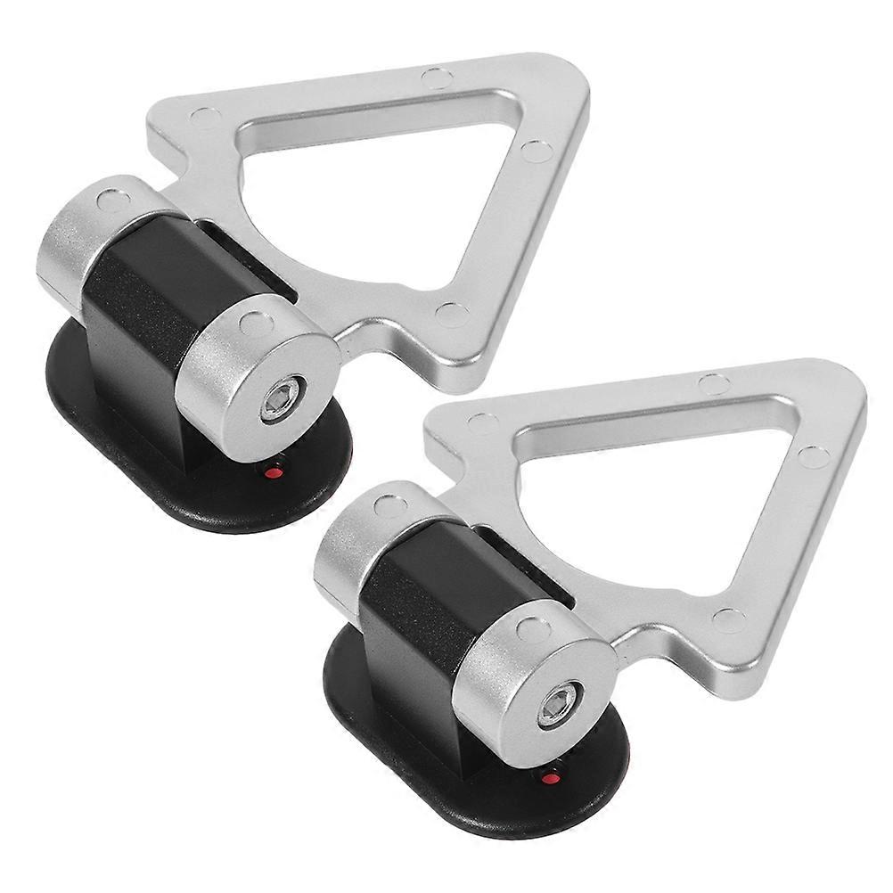 Universal Triangle Shaped Car Tow Hook For Automotive Decoration And Towing Situations 12.00X9.00X4.00CM Adhesive Backing 8 Pcs