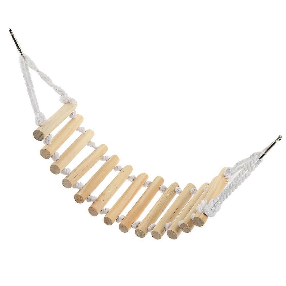 Wooden Reptile Ladder for Cage Decoration and Climbing Durable