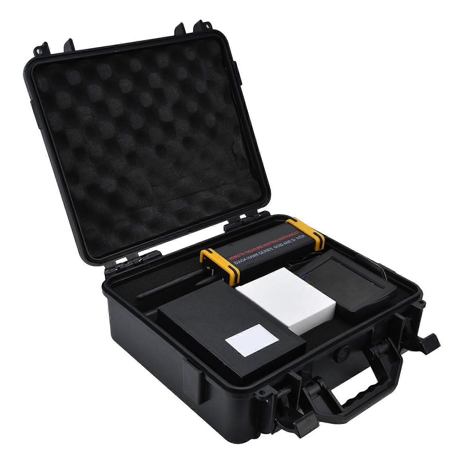 Handheld Metal Detector 1500m Range, 28x16.5cm, Silver, UK Plug