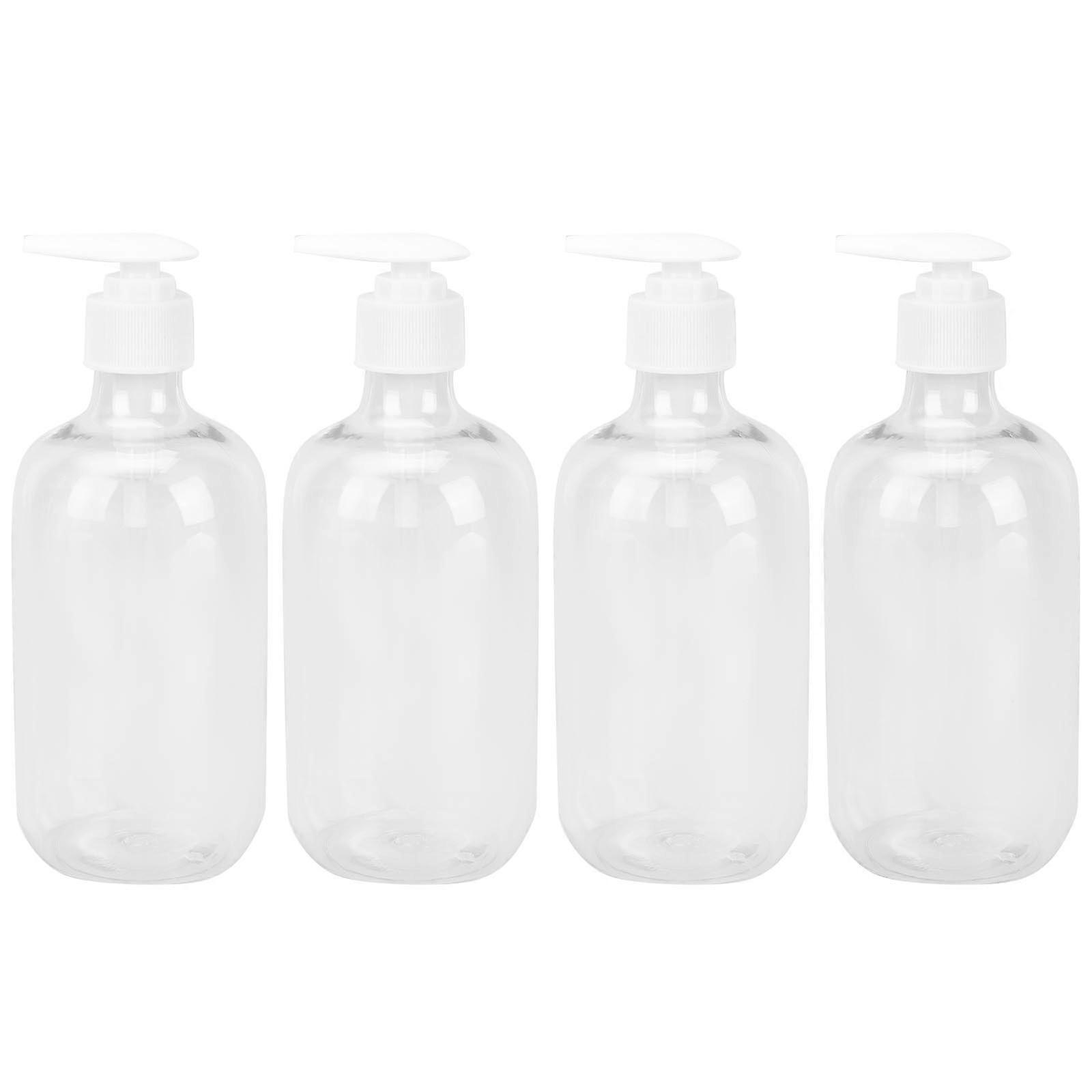 Refillable Container Empty Shampoo Bottle for Storage 12Pcs Transparent