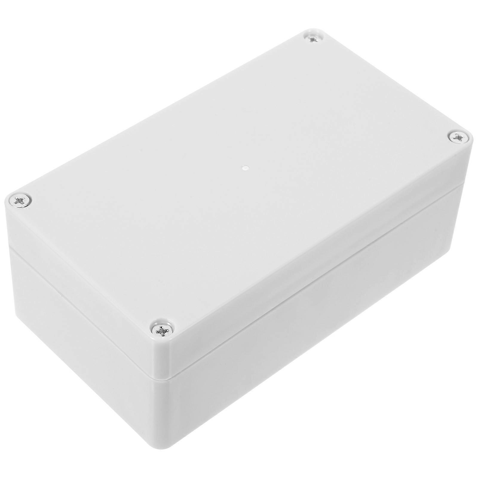 Waterproof Junction Box ABS Electrical Box for Connecting 5Pcs White Color