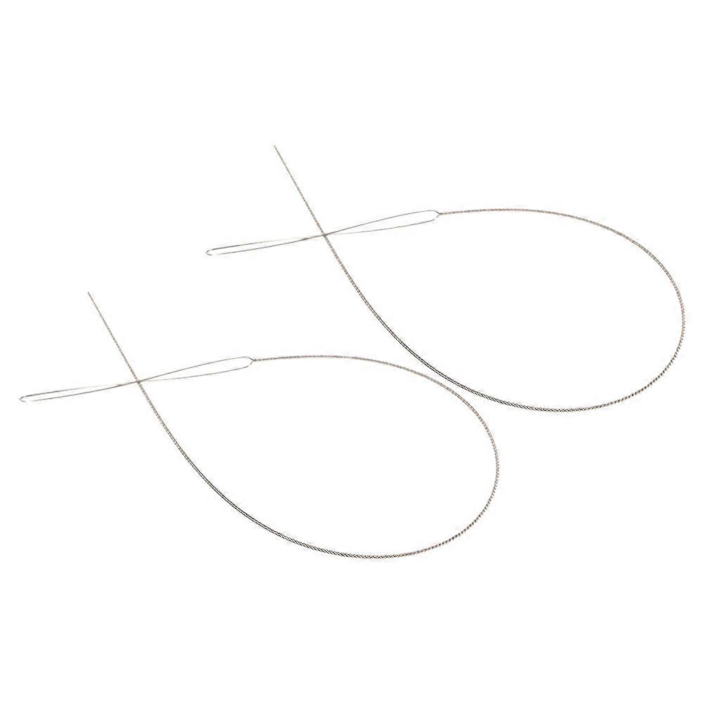 Twisted Design Bead Needles For DIY Projects 10 Pcs Durable Iron Jewelry Making Essentials