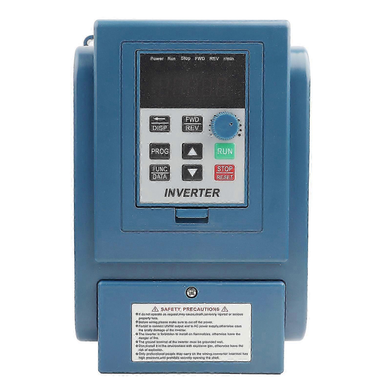 Single AC 380V 1.5kW Variable Frequency Drive for 3-Phase Motor Speed Control in UK Industrial Use