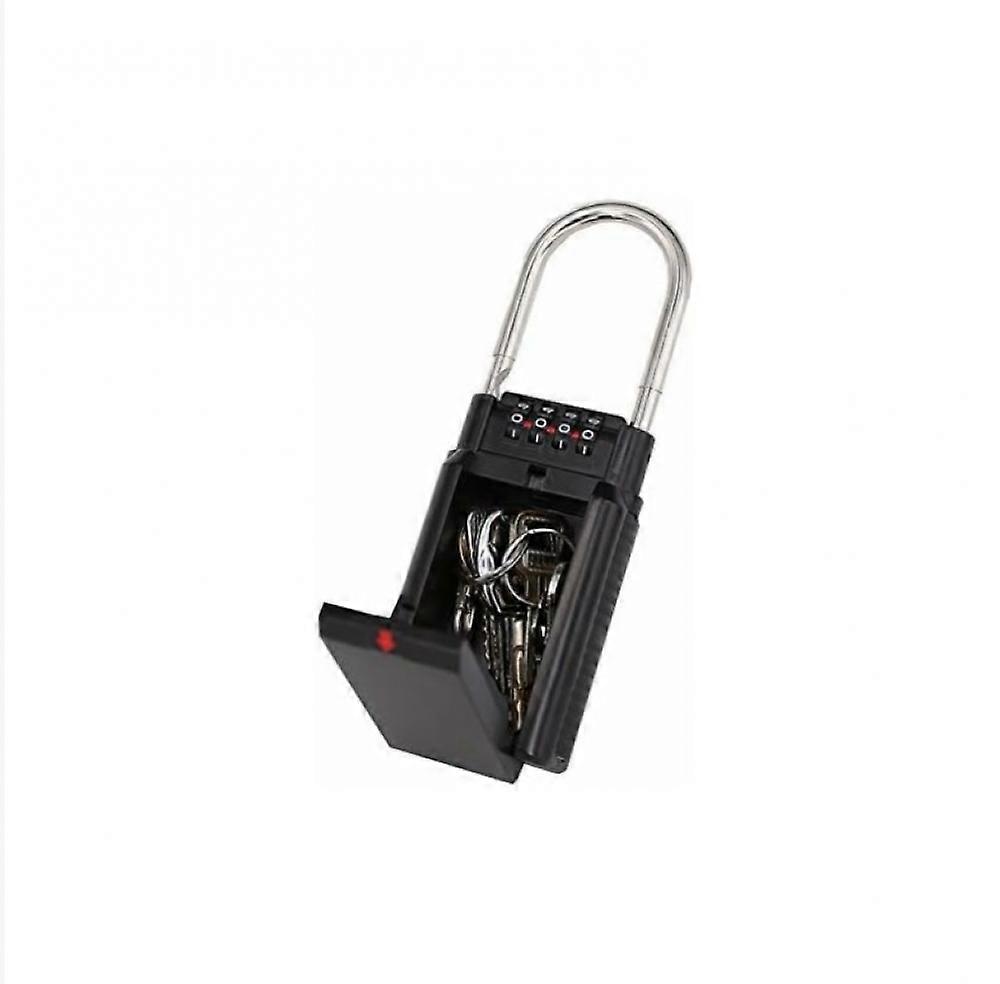Key Lock Box, Coded Key Box, Combination Storage Box, Secure Storage for Select Access Keys, Suitable for Friends and Elderly Relatives