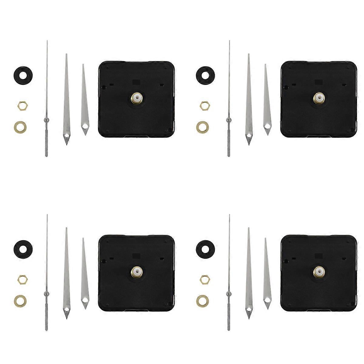 Clock Mechanism, 3/ 10 Inch Maximum Dial Thickness, (White)