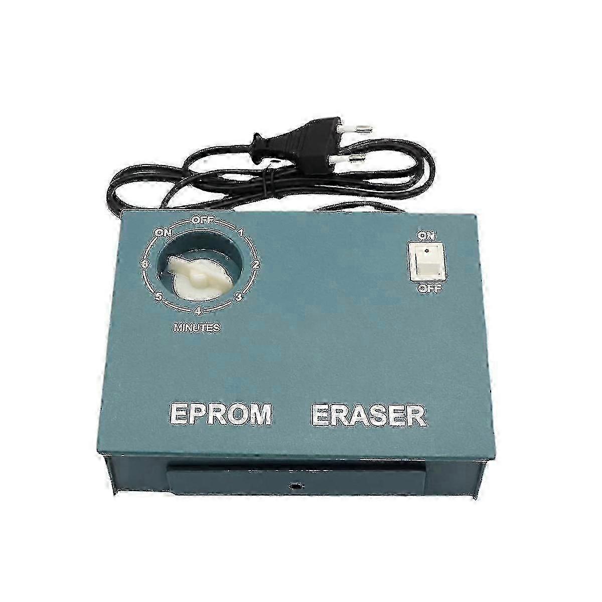 UV EPROM Eraser with Timer - Data Erase Tool for Semiconductor Chips (EU Plug)