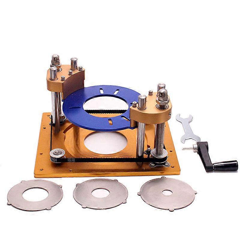 Precision Router Lift Engraving Machine Electric Wood Milling Trimming Machine Router Table Insert Plate Woodworking Work Bench