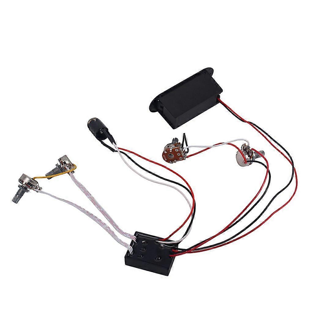 Guitar Preamp Circuit Pickup 5 Potentiometer Control System String Instrument