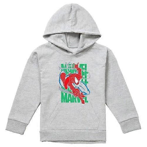 Spider-Man Childrens/Kids Wall Crawling Hoodie