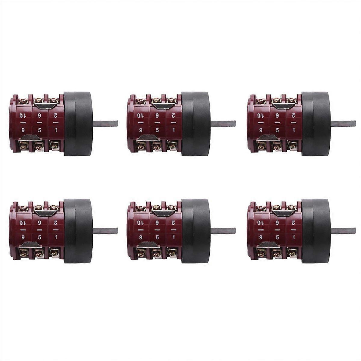 6X 220V/380V 32A Car Tire Changer Machine Motor Forward Reverse Switch Turn Table Pedal Switch Tire