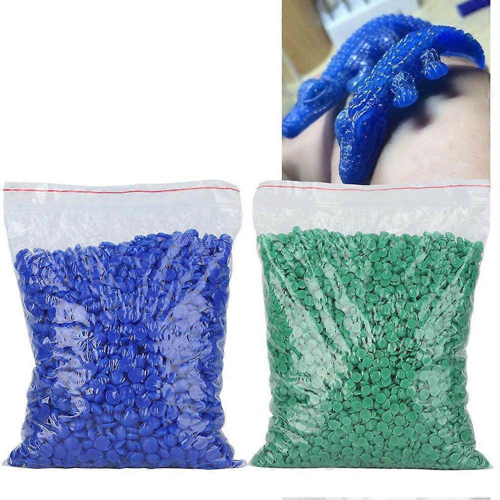 Blue Wax Beads Mold for Jewelry Making Low Temperature 1Pack