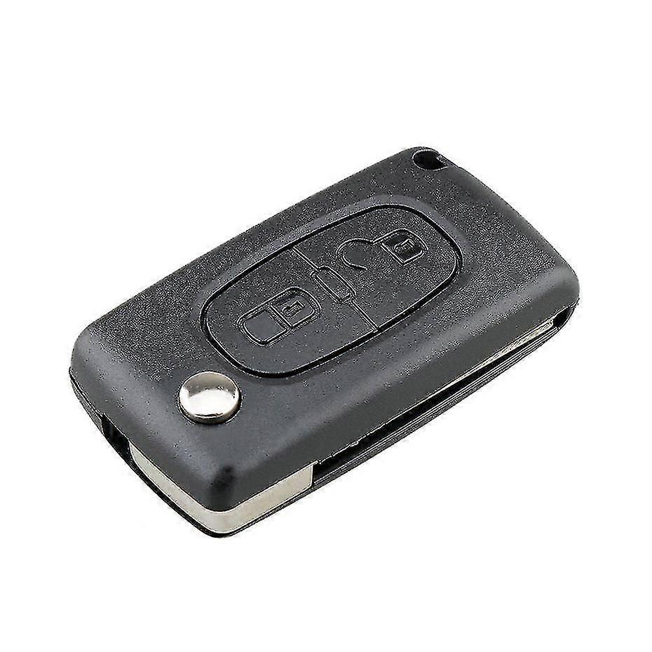 Fits For Citroen C3 Replacement 2 Button Remote Key Shell Case Ce0536 Va2
