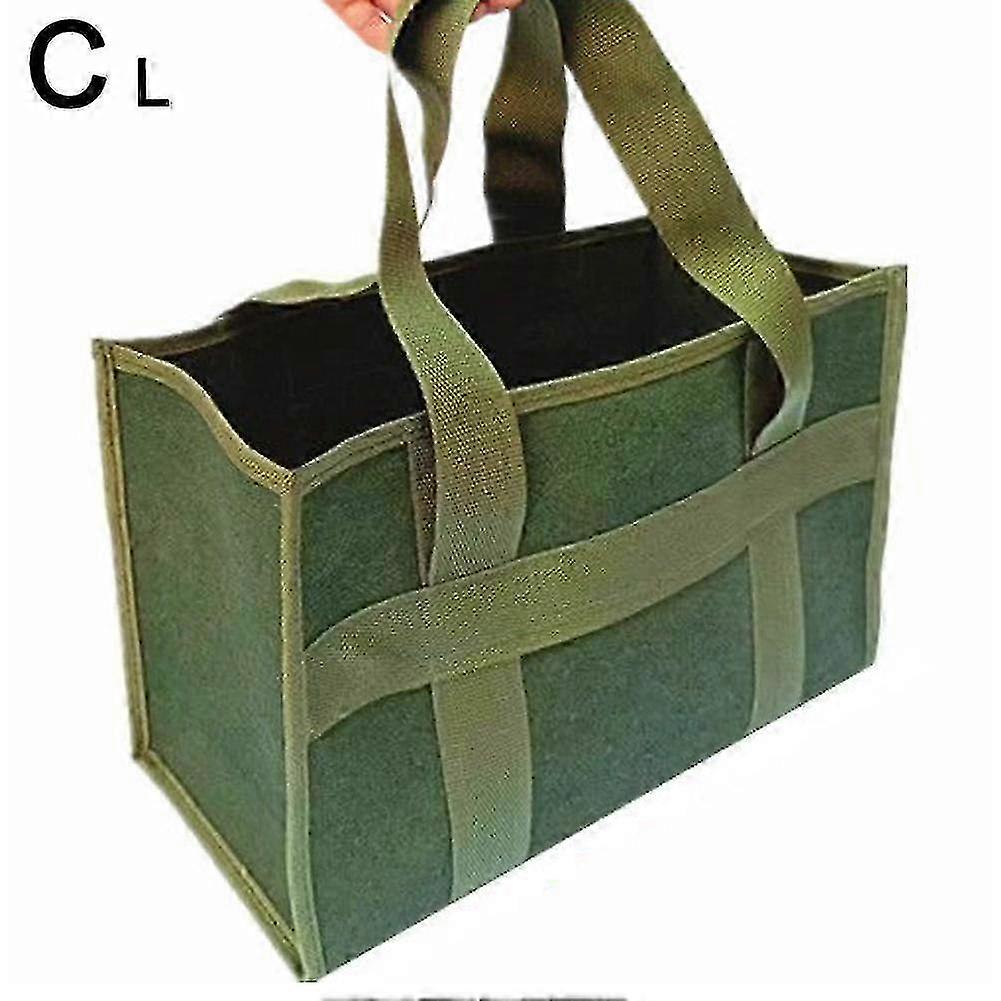 Canvas Tool Bag Pouch High Strength Tool Storage Organizer miao8