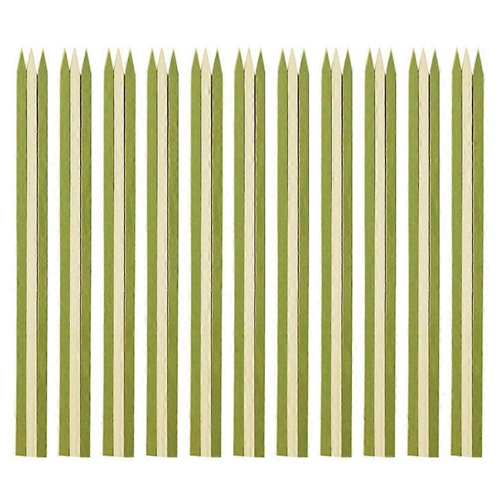 Guangmc 100 Bamboo BBQ Skewers for Grilling and Crafting