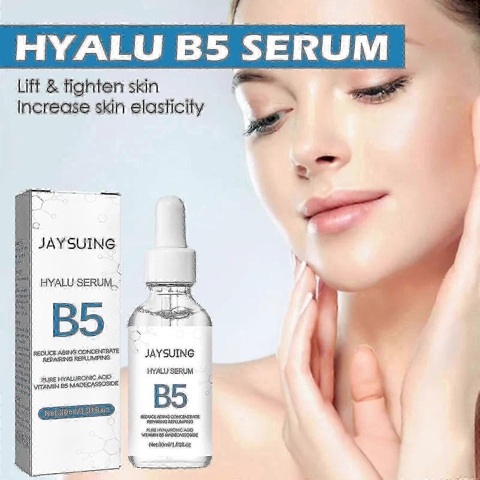 Jaysuing Facial Essence يتلاشى الخطوط الدقيقة ويشد بشرة الوجه مرطب مضاد للتجاعيد وخلاصة تفتيح BF