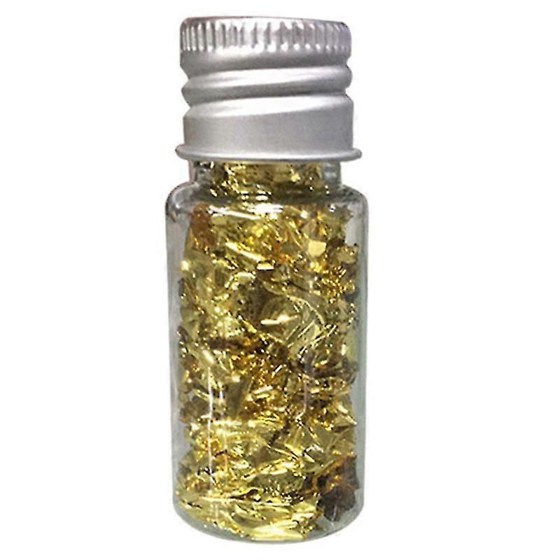 الذهب احباط الخبز الديكور Imitaition الذهب فليك سيفر أوراق أوراق مسمار الجمال روز الذهب التذهيب DIY الفن الحرفية