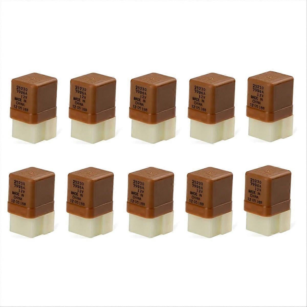 10PCS 6-Pins 12V Car Relay for for Various Models
