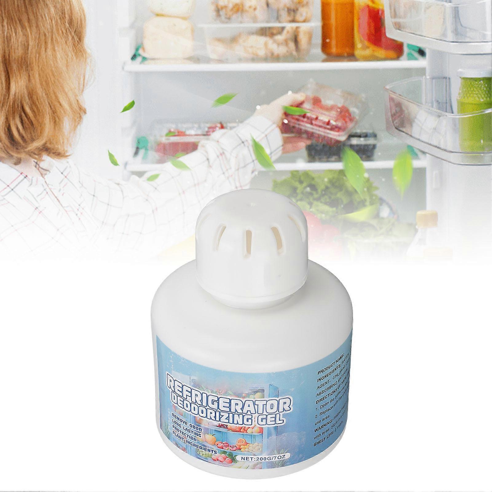 3PCS Refrigerator Deodorizer Gel Odor Eliminator Reusable Multifunctional Fridge Air Purifying Gel for Home 