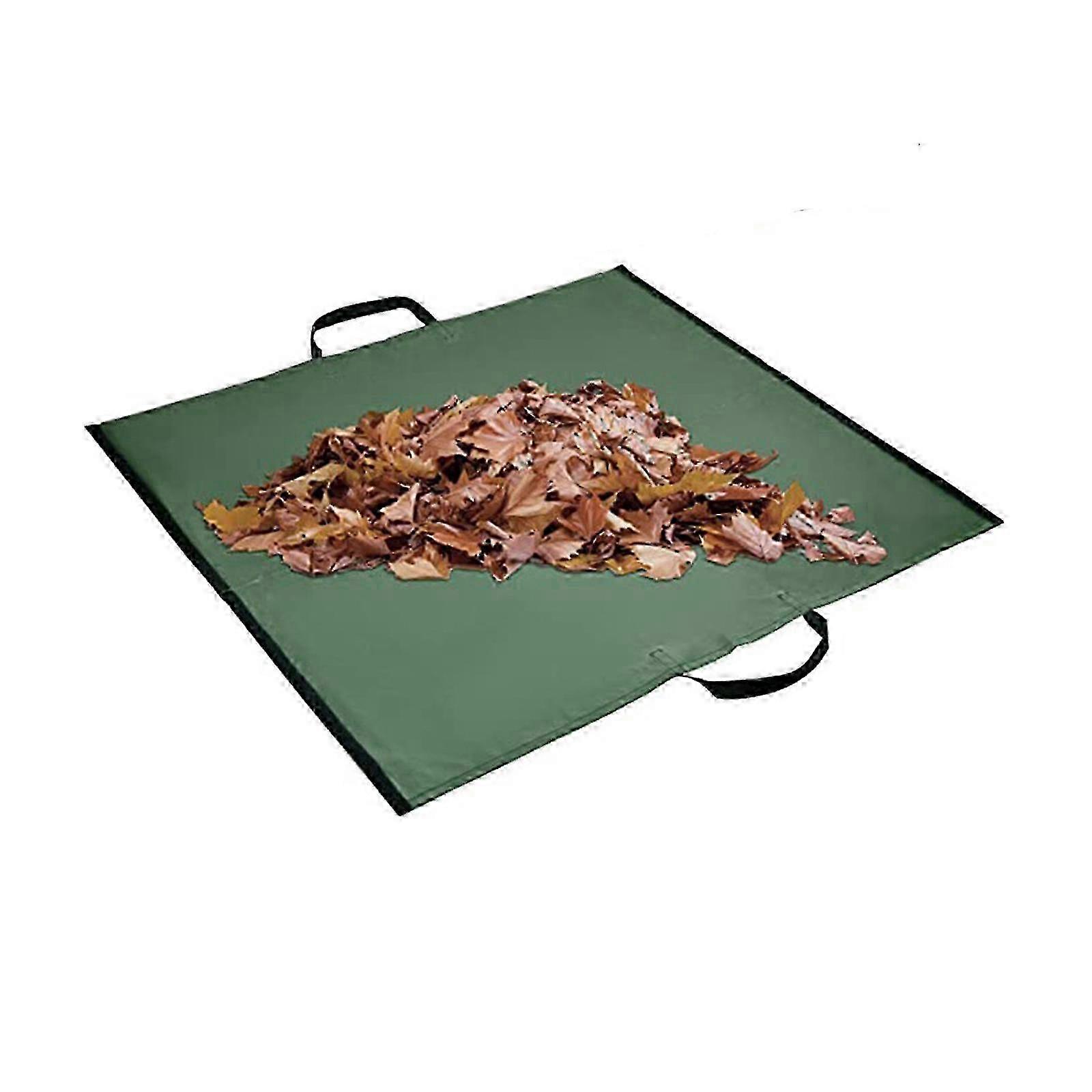 Multipurpose Garden Tarp, 2 In 1 Design for Easy Conversion Between Tarpaulin and Handbag, Heavy Duty Canvas Material with Drawstring for Secure