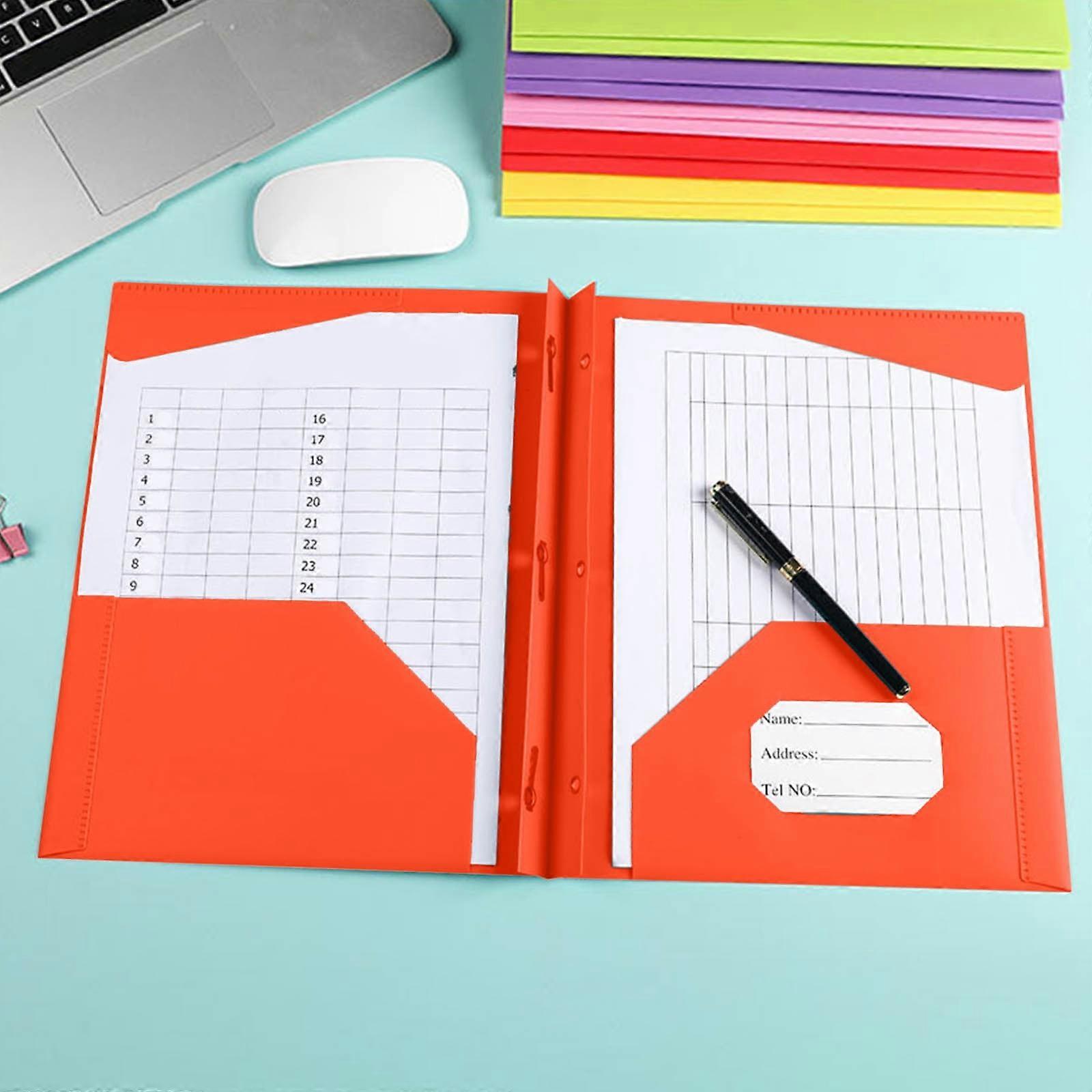 Plastic Folders With Pockets Heavy Duty Pocket Folders Letter Size File Folders For Documents Office School