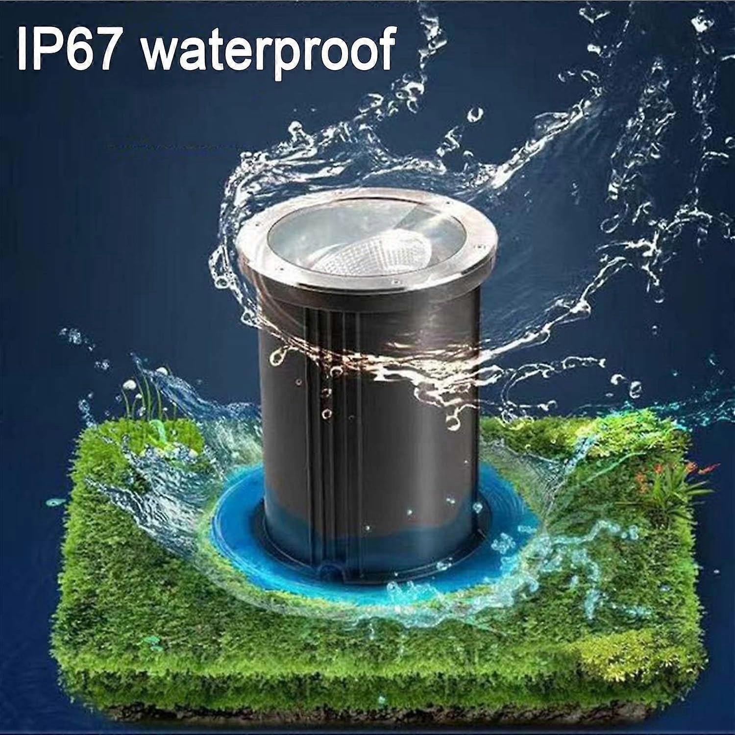 Outdoor Buried Lights 85265V AC COB Walkover LED, IP67 Recessed Path Lights, Adjustable Ground Lights for Garden