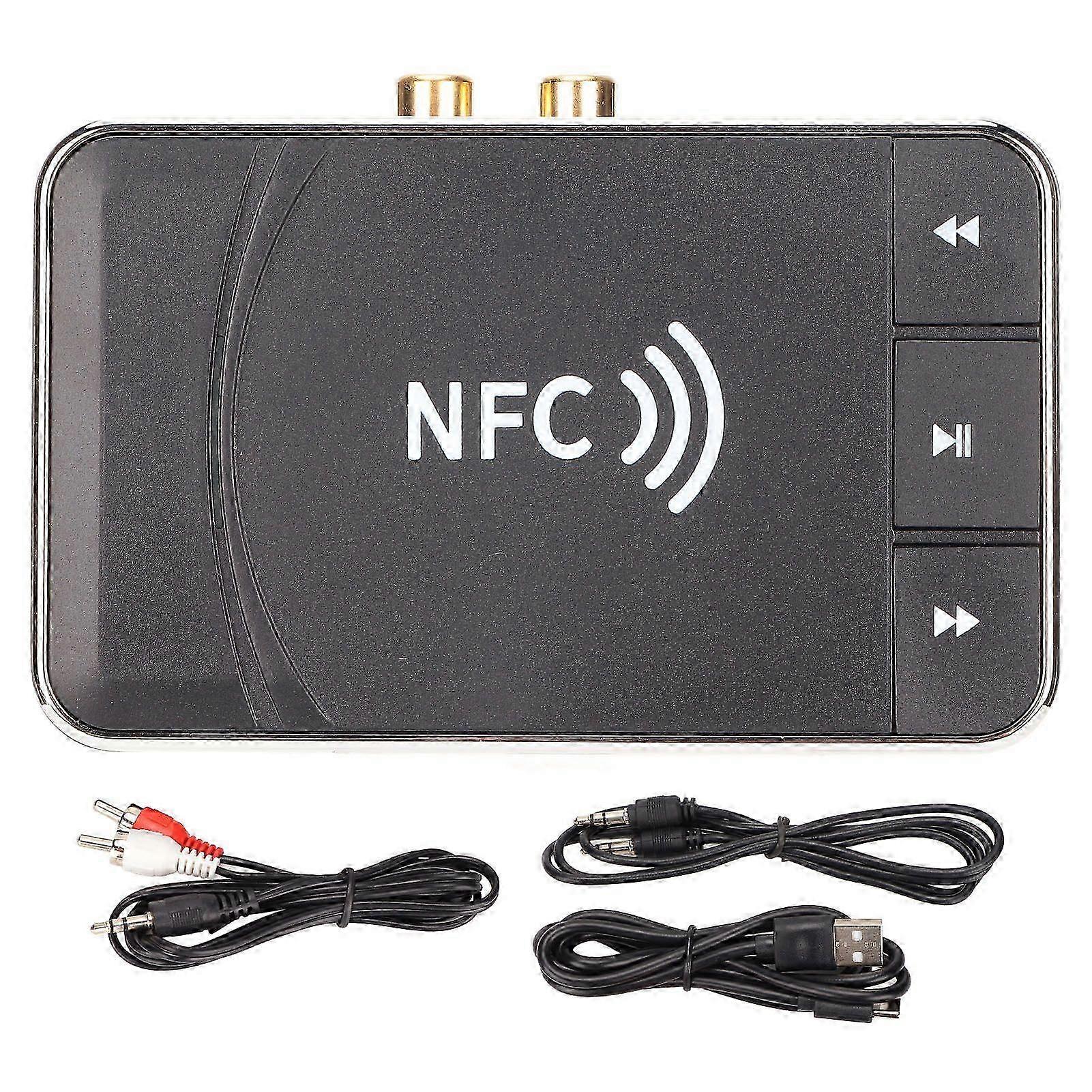 T39 NFC Bluetooth Receiver Transmitter 15m / 49ft Effective Range 2 in 1 NFC Wireless Transceiver