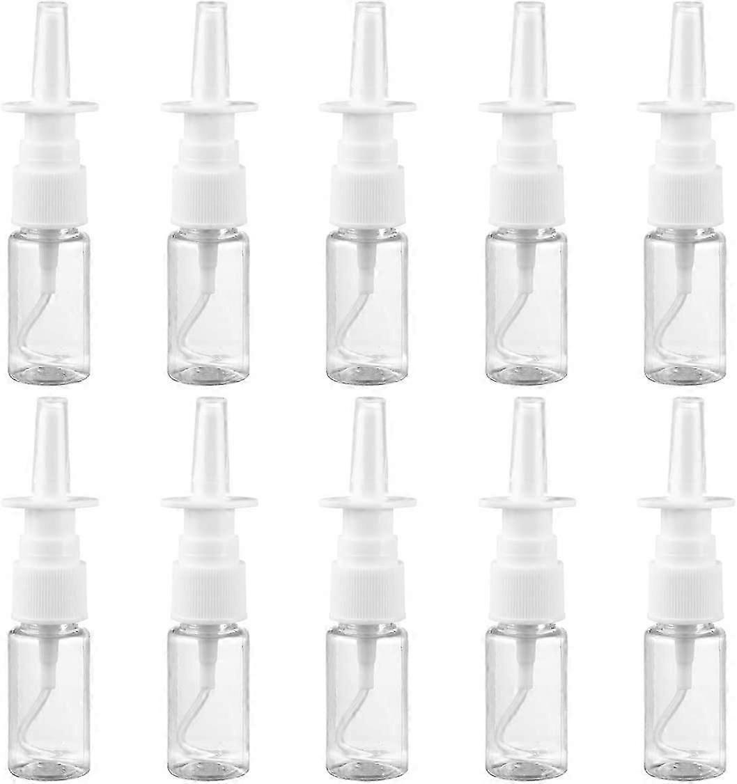 5ml nenäsuihkepullo Nenäpumppusumutin uudelleentäytettävä matkakoko (5ml, 20 kpl)