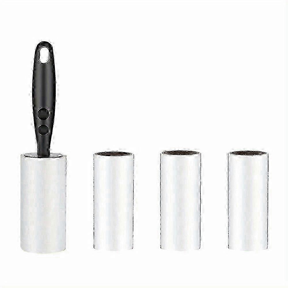 480 sheets 8 rollers, 60 sheets Extra Sticky Lint Roller Value Pack for Pet Hair Removal - 2 Handles