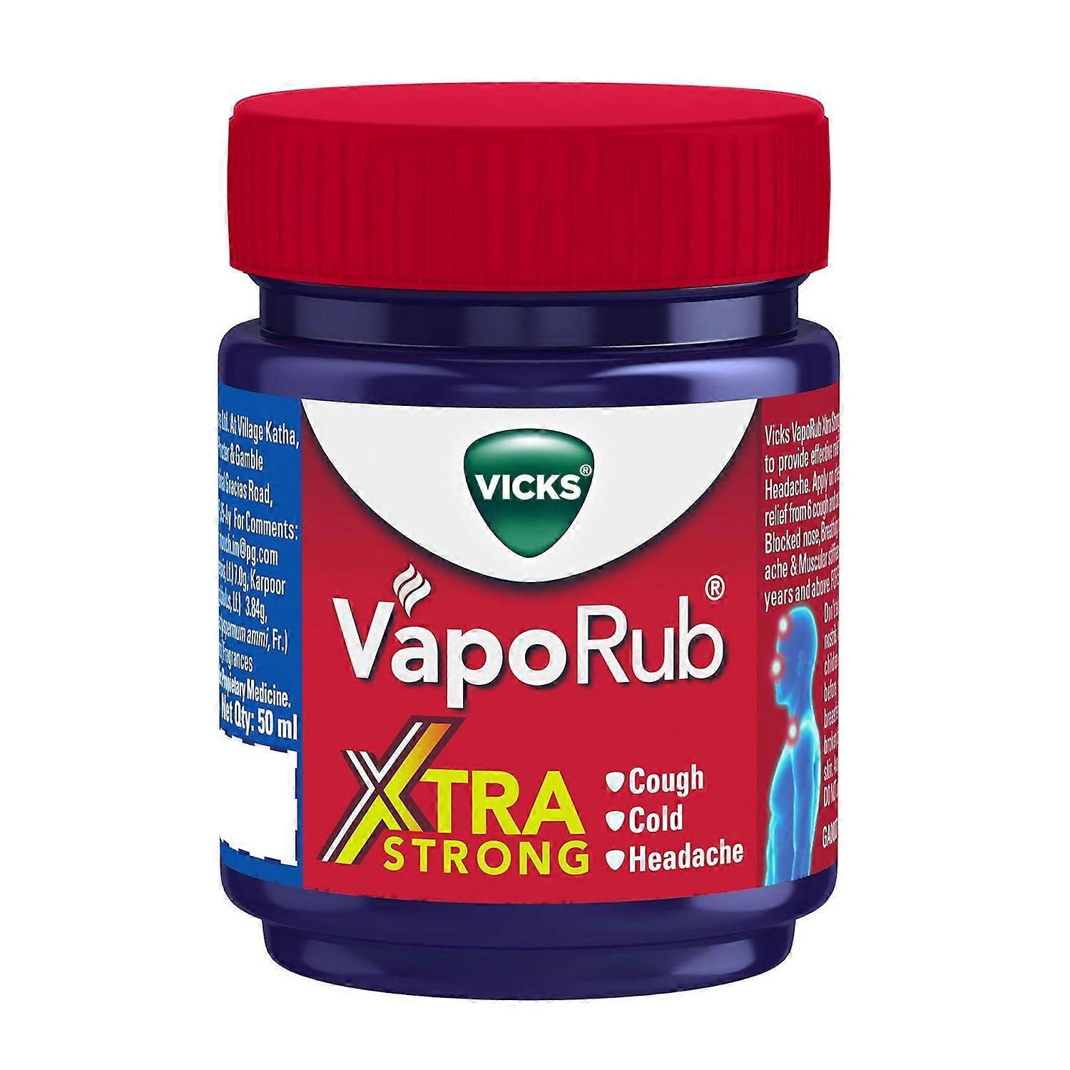 VapoRab Extra Stark (50 ml), VapoRub Xtra Stark, Vicks