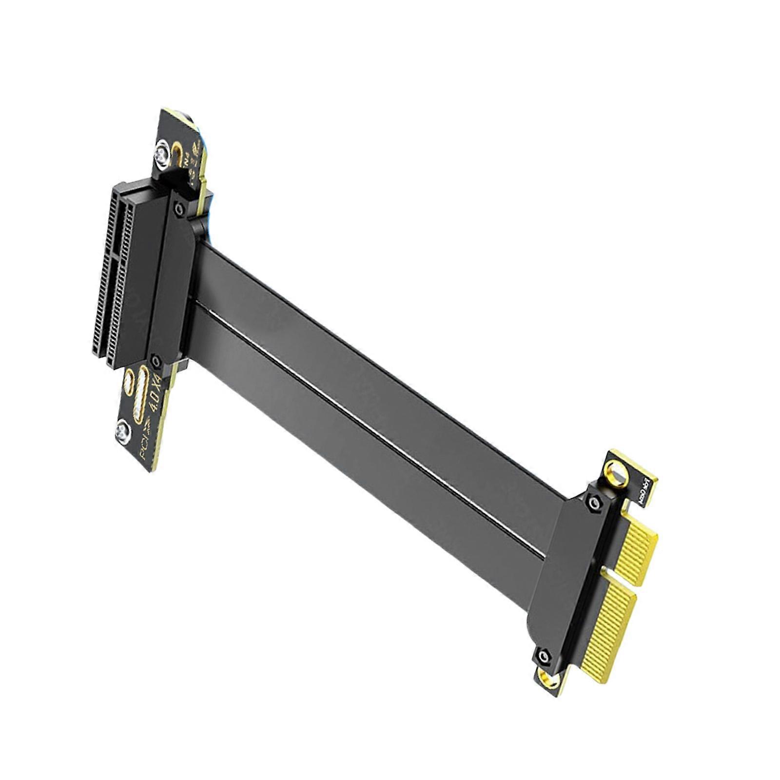 Universal PCIe4.0 4X Adapters Cable For M.2 SSDs Graphics Card and Sound Card Delivering 64GB/s Throughput Multicolor