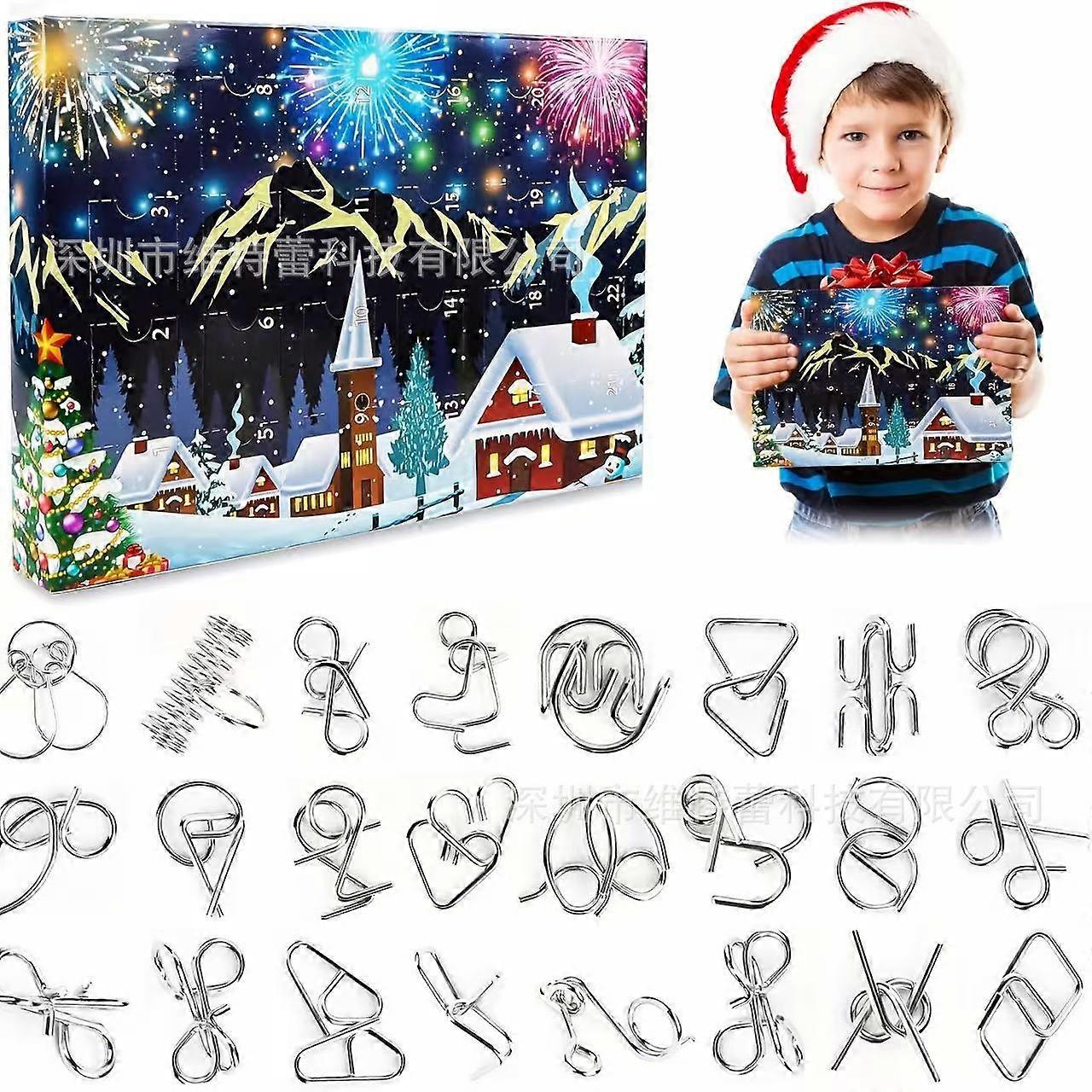 Christmas Countdown  24 Advent Calendar, Blind Boxy050