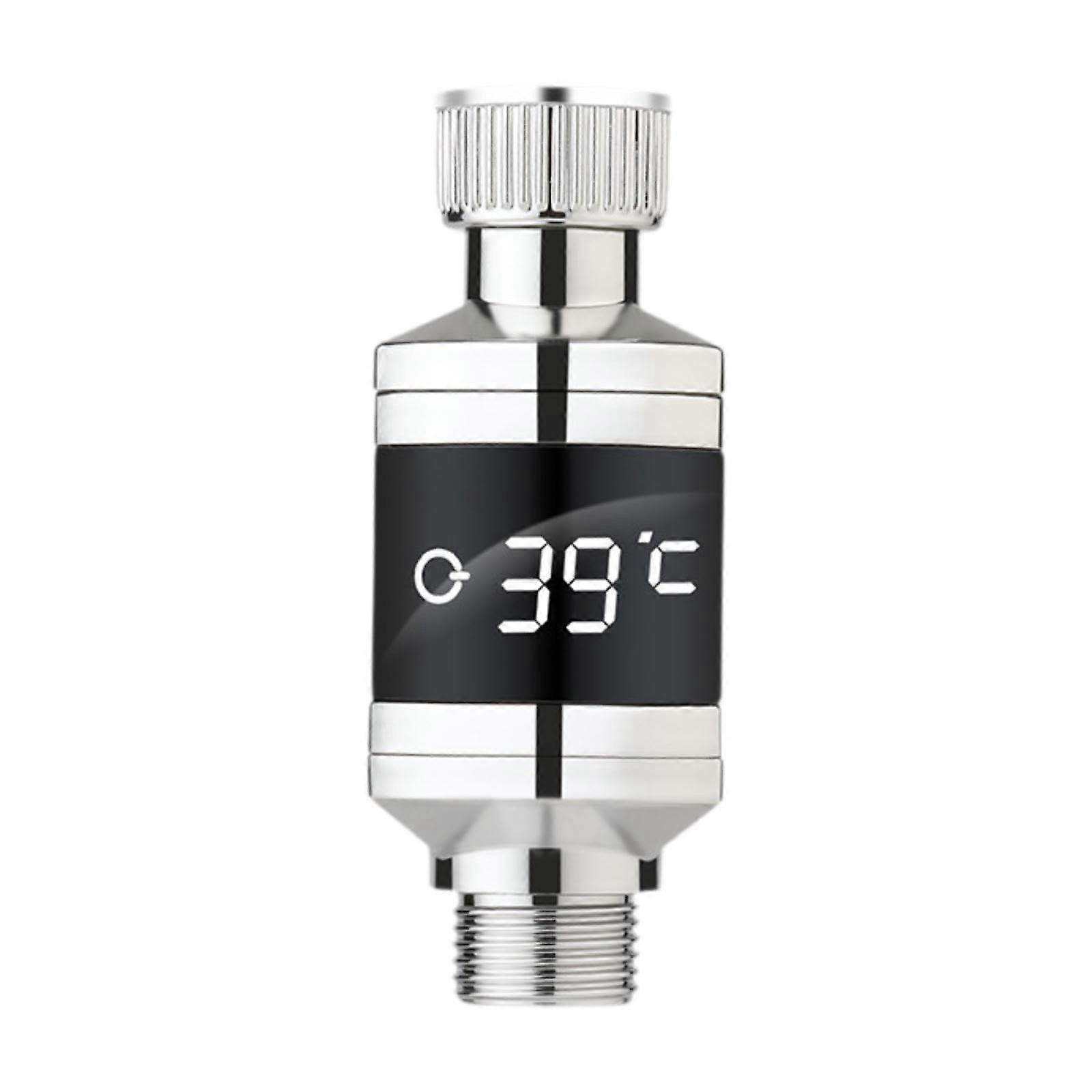 Shower Thermometer Easy Installation Celsius Display For Kitchen Bathroom Home Digital Temperature Sensor