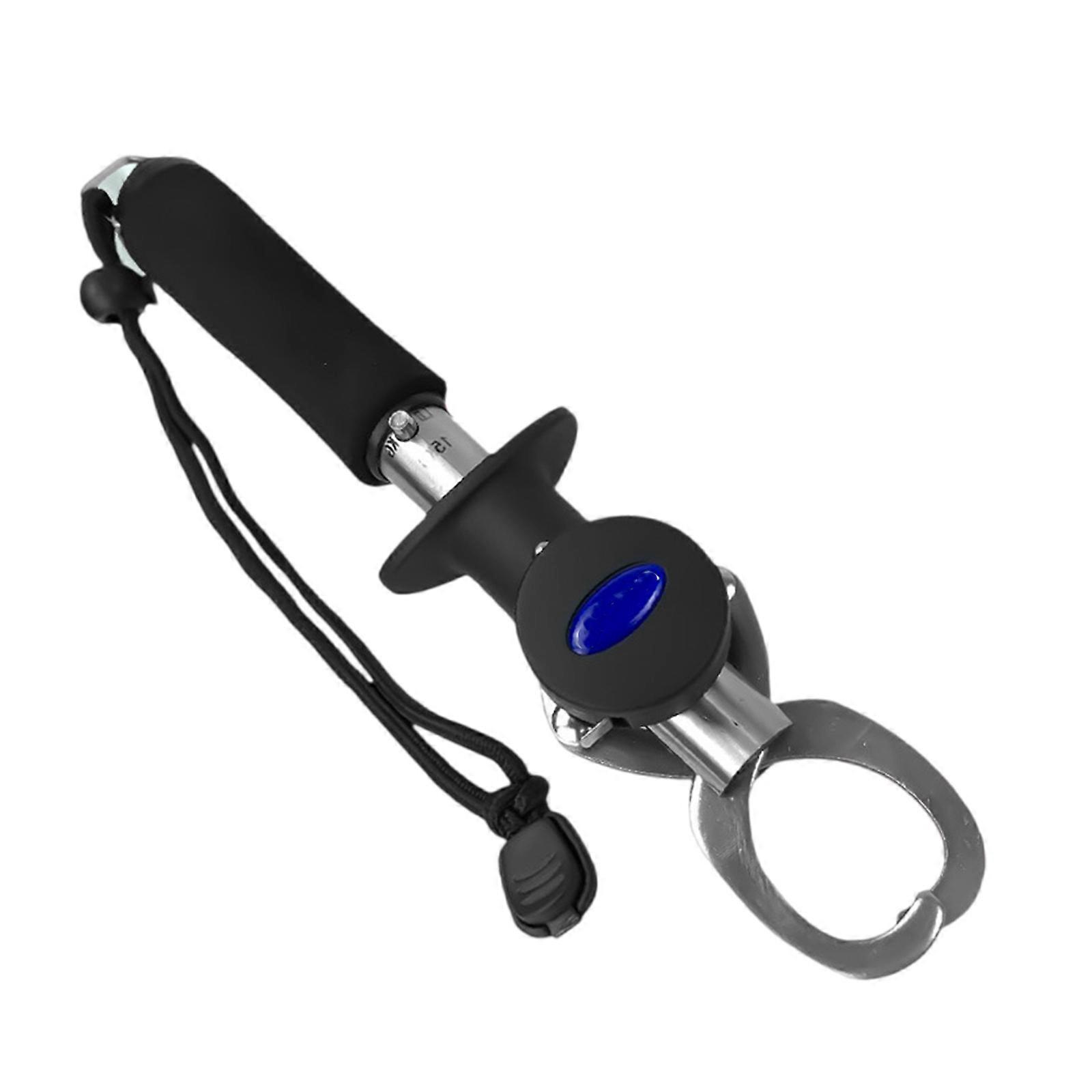 Fishes Lip Gripper with Scale Fish Grabber Clip Controller Clamps Fish Control Tackle Tool Fishing Accessories Easy to Use Multicolor