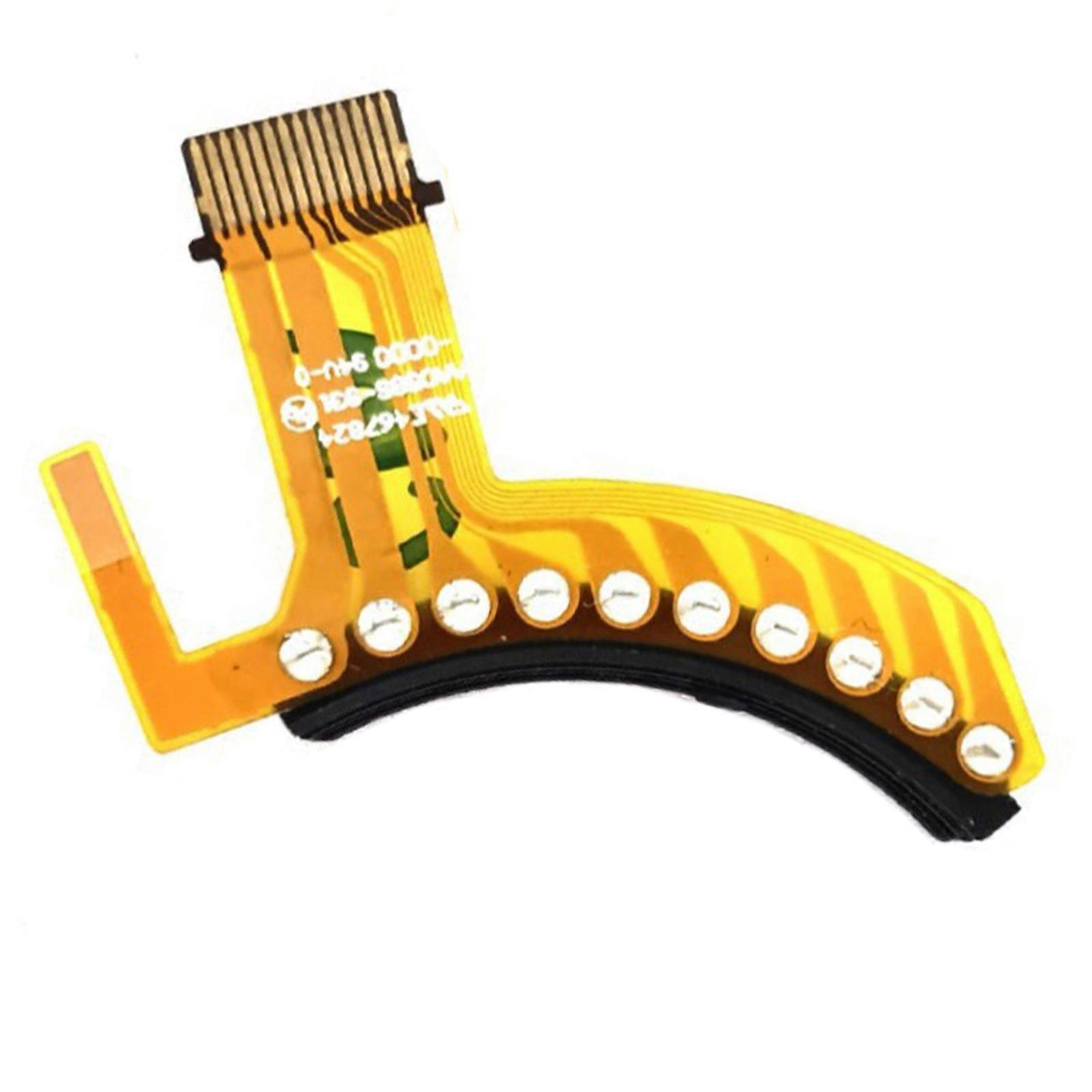 Câble plat flexible de remplacement pour objectif 28-75 mm f/2.8 assurant une transmission efficace et une mise au point précise (multicolore)