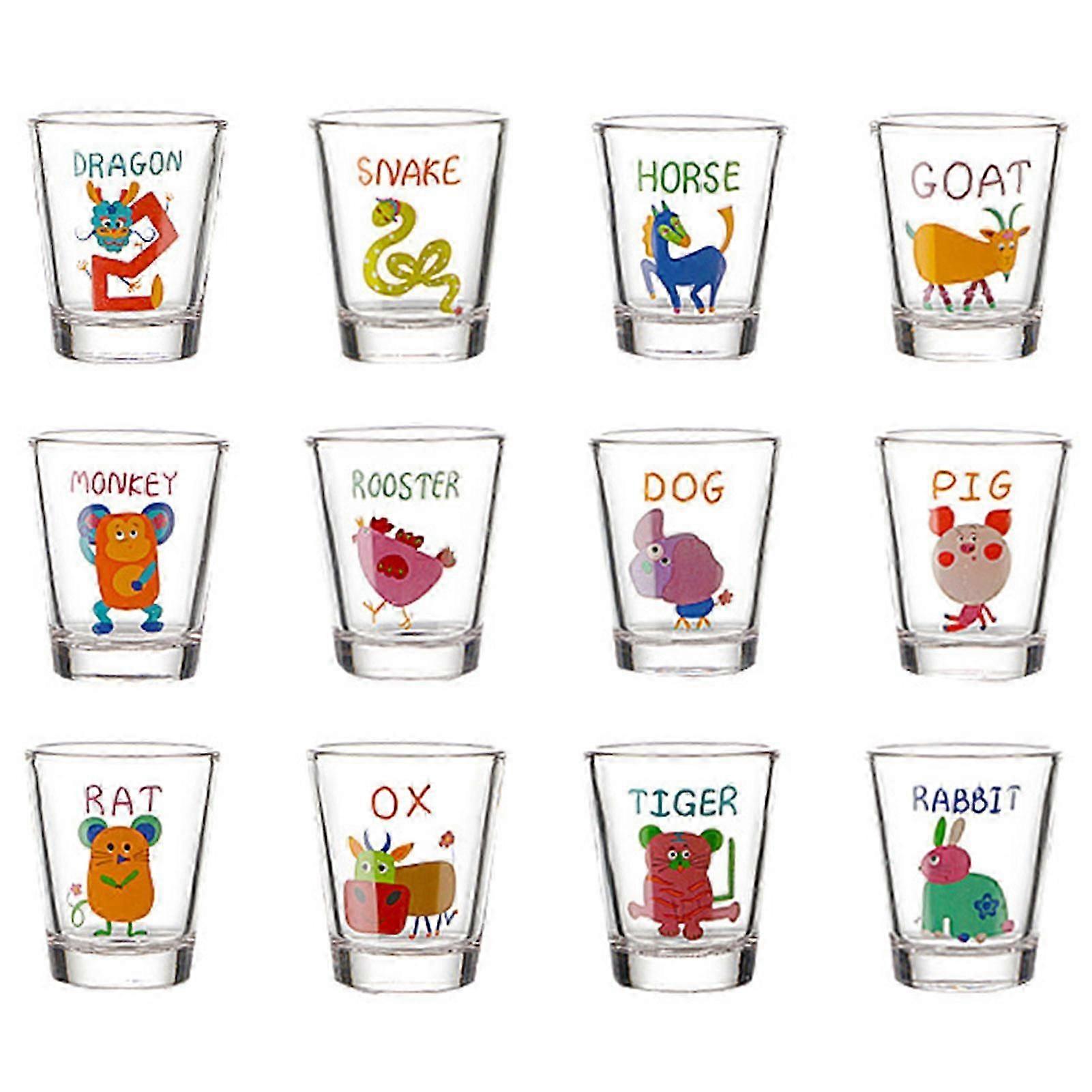 Mini Shot Glass Fun Mini Liquor Glasses Dinner table decor