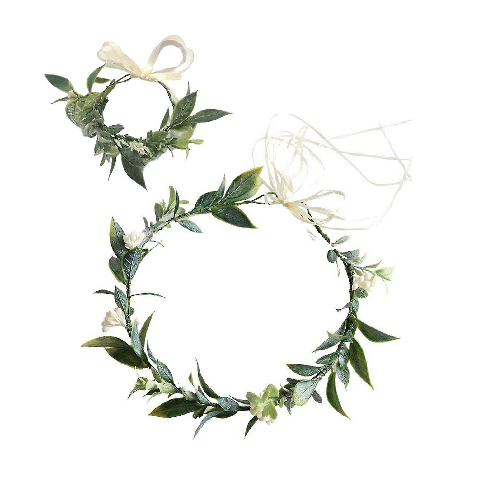 Couronne de fleurs multicolore pour mariée