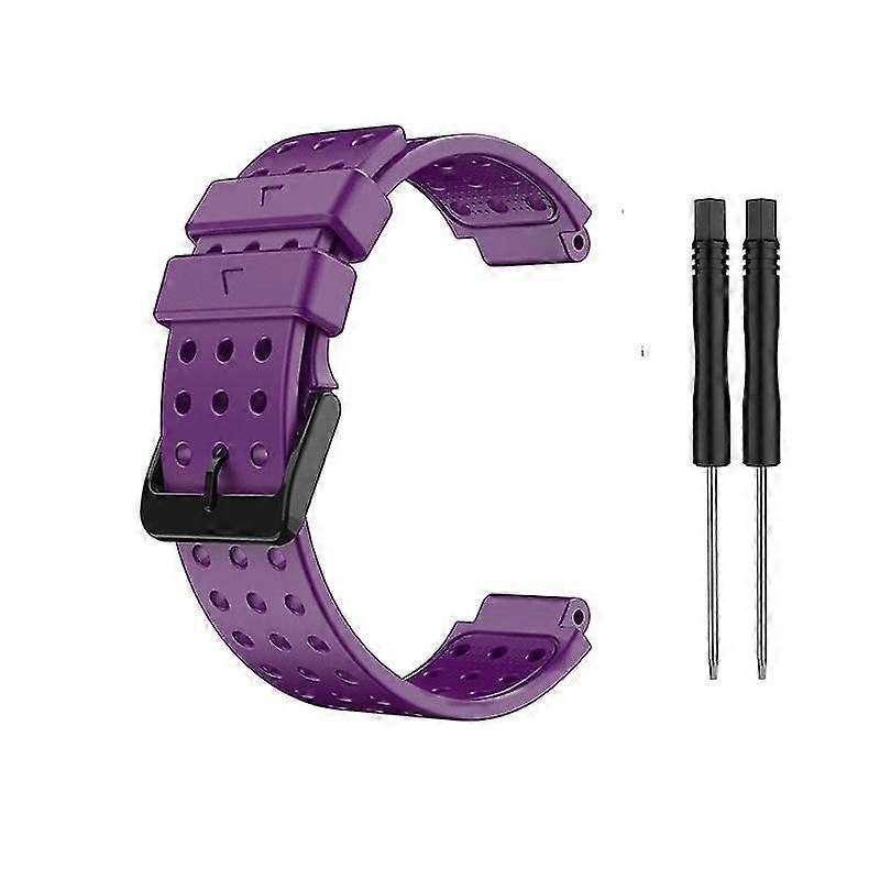 Silicone Watch Strap for Garmin Approach S20 Replacement Wristband Multi-hole Loop Band Wristwatch