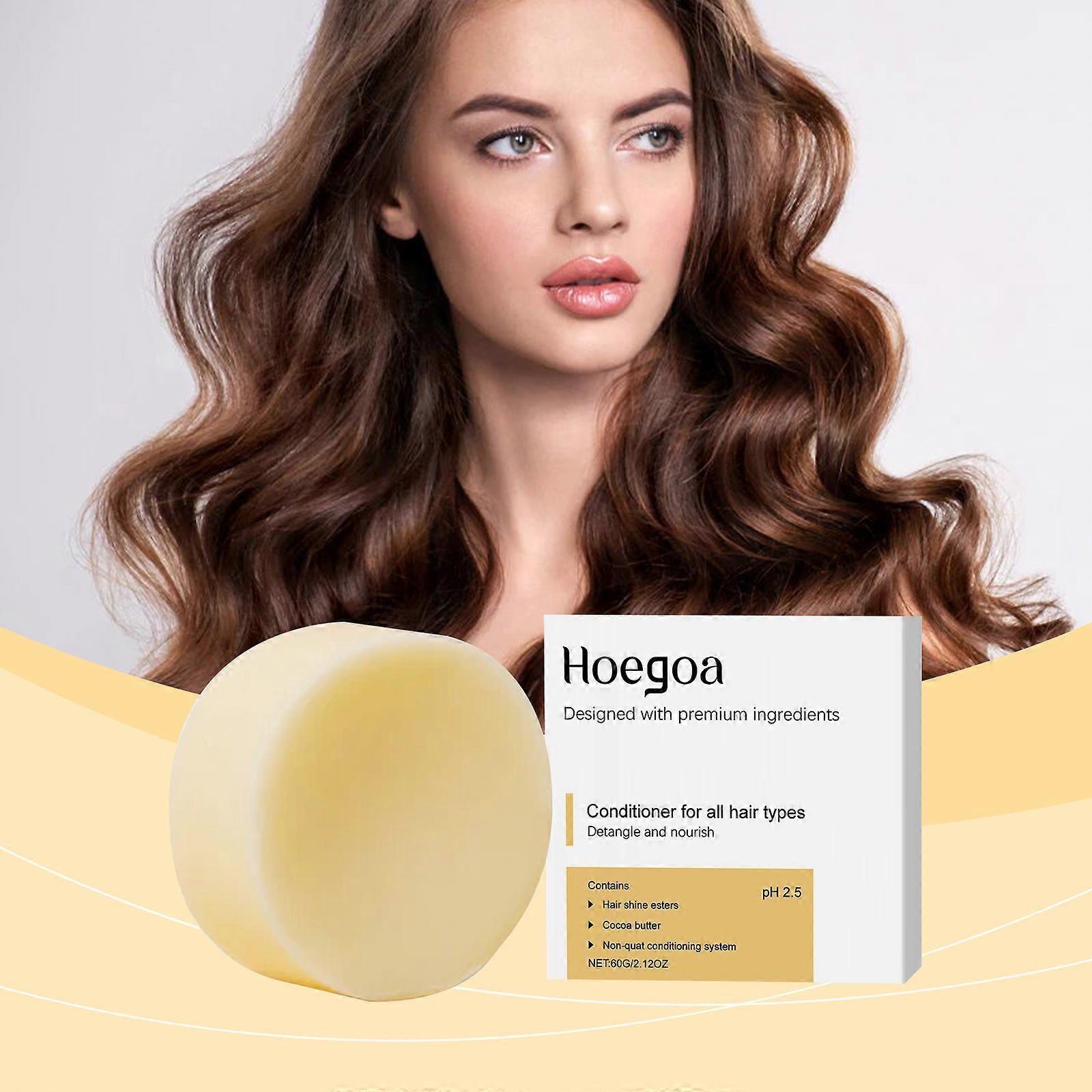 Hoegoa Nourishing Shampoo Soap Gently Cleanses The Scalp, Moisturizes It, Smooths It Naturally, And Makes It Fluffy And Nourishing