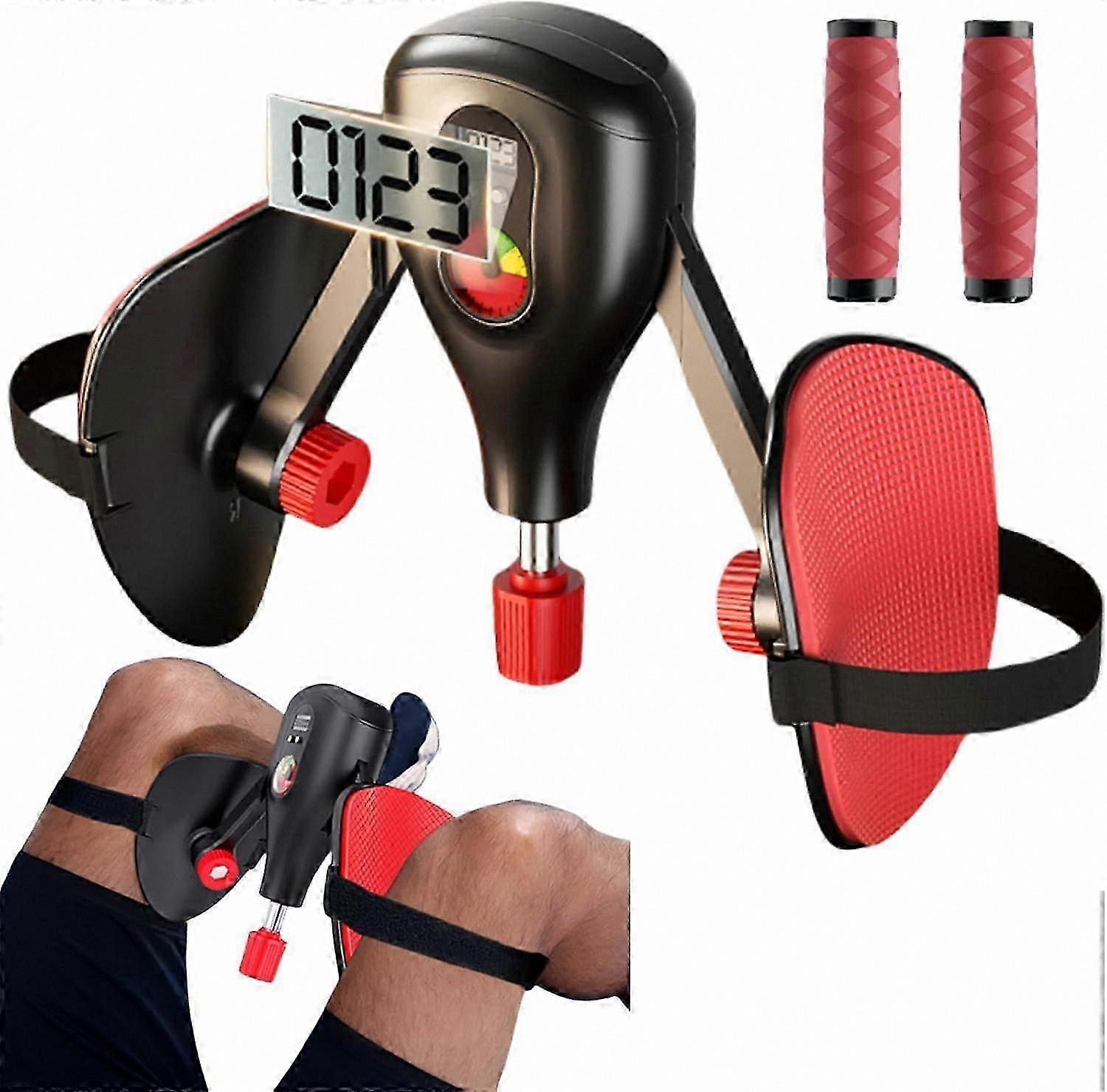 Thigh Trainer with Adjustable Resistance up to 77 lbs, Pelvic Floor Exerciser for Home Use