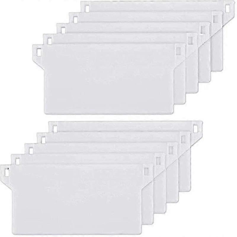 10 Pack White 127mm Vertical Blind Slat Weights for Replacement