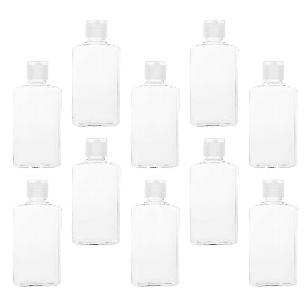 Leak Proof Clear Travel Bottles for Shampoo and Lotion 10Pcs Set