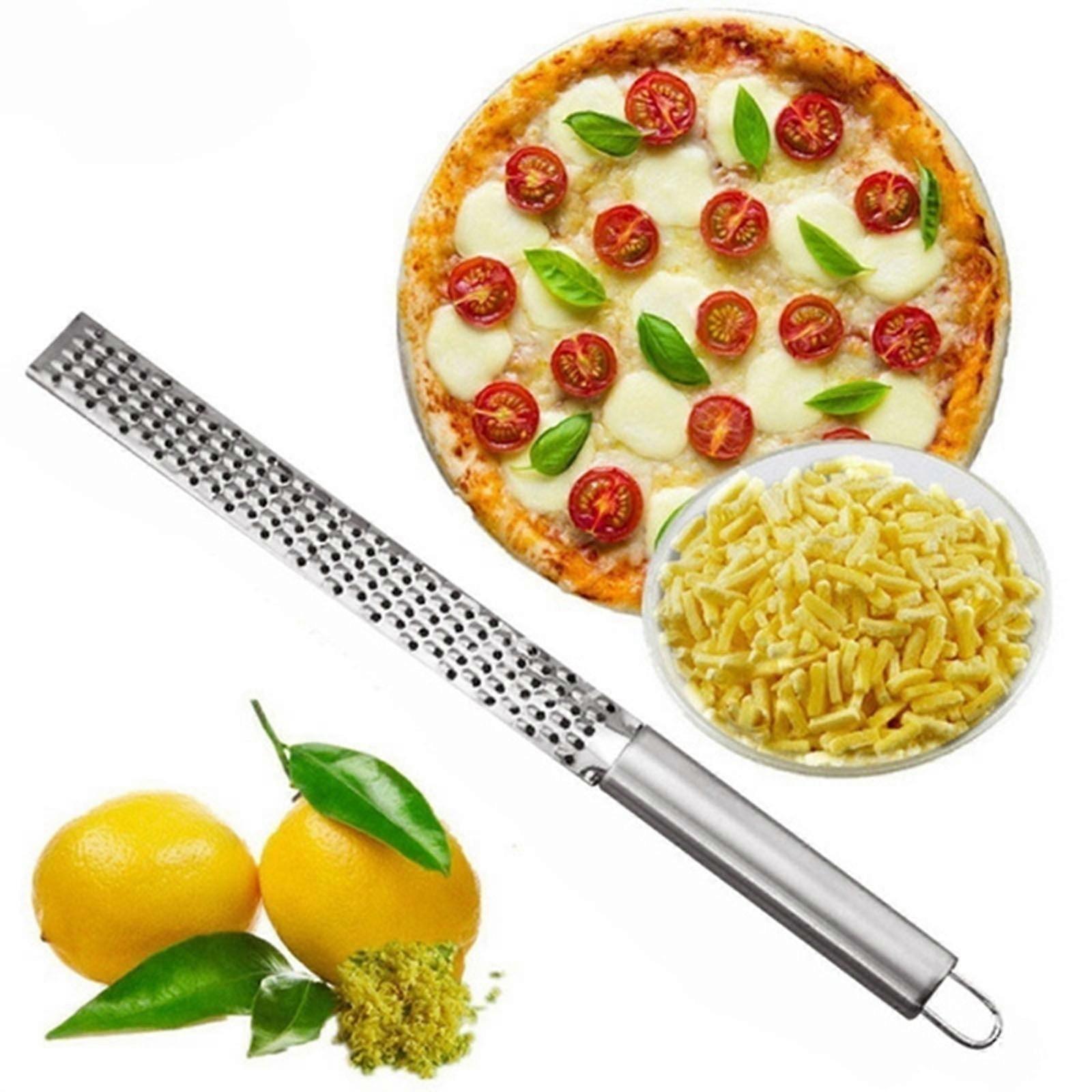 Stainless Lemon Cheese Vegetable Zester Grater Peeler Kitchen Tool Fruit Clearance